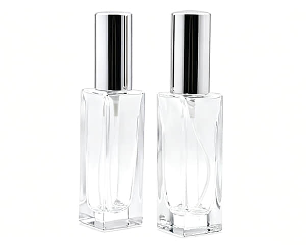 30ml Empty Rectangular Clear Empty Perfume Bottle