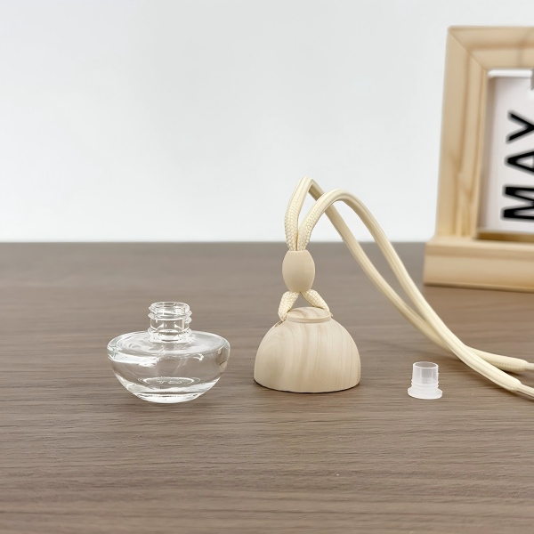 5ml Ball Shape Car Perfume Glass Bottle