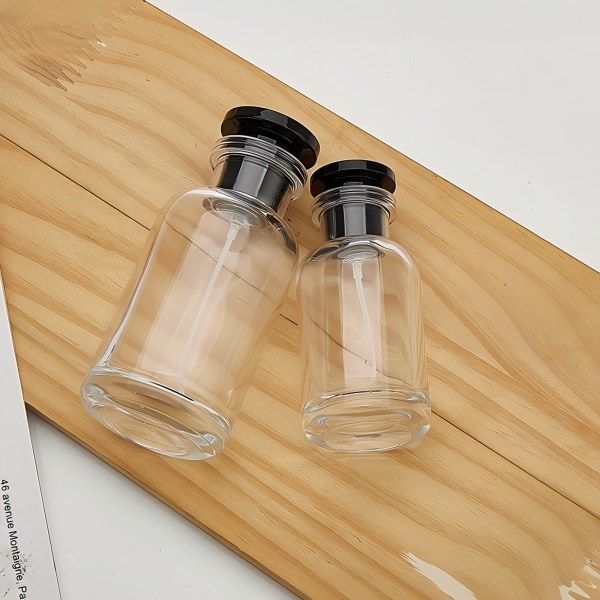 Clear Refillable Glass Perfume Spray Bottle