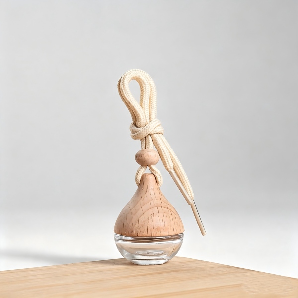 Car air diffuser perfume glass bottle